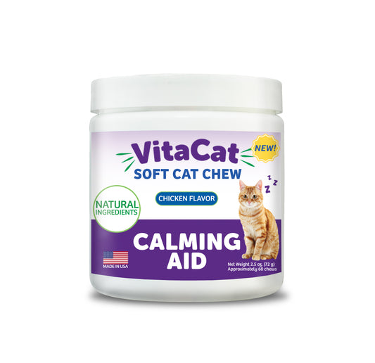 calming aid for cats plus melatonin