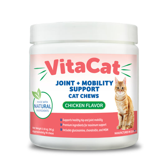 joint & mobility support cat chews